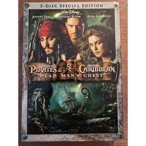 Pirates of the Caribbean: Dead Man's‎ Chest DVD, Excellent Condition